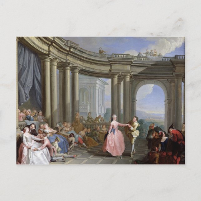 The Minuet Postcard (Front)