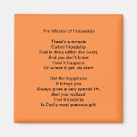 The Miracle of Friendship magnet