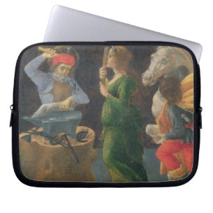 The Miracle of St. Eligius, predella panel from th Laptop Sleeve
