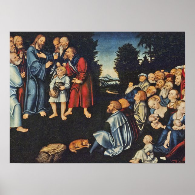 The Miracle of the Five Loaves &Two Fish Poster (Front)