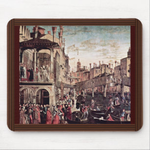 The Miracle Of The Relic Of The Holy Cross, By Car Mouse Mat