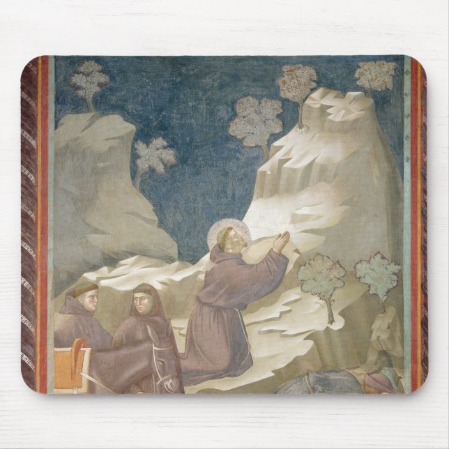 The Miracle of the Spring, 1297-99 Mouse Mat (Front)