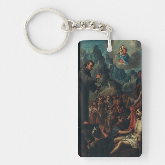 The Miracles of Saint Salvador of Horta Key Ring (Front)