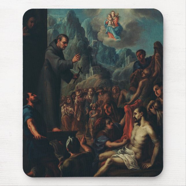 The Miracles of Saint Salvador of Horta Mouse Mat (Front)