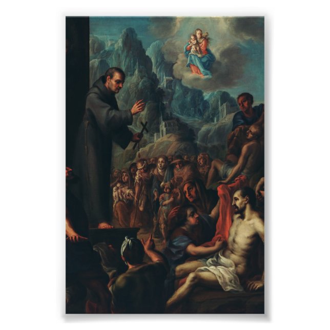 The Miracles of Saint Salvador of Horta Photo Print (Front)
