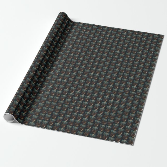The Miracles of Saint Salvador of Horta Wrapping Paper (Unrolled)