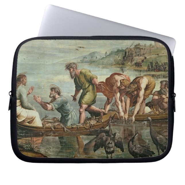 The Miraculous Draught of Fishes (cartoon for the Laptop Sleeve (Front)