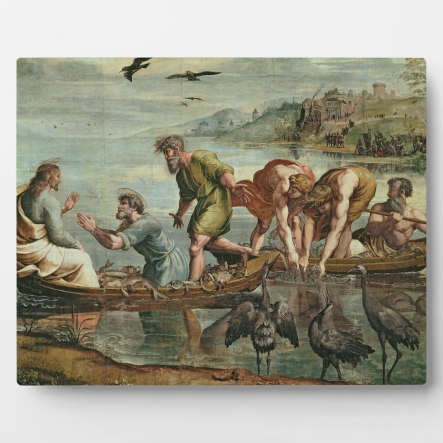 The Miraculous Draught of Fishes (cartoon for the Plaque (Front)