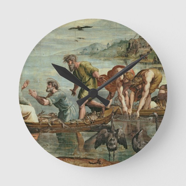 The Miraculous Draught of Fishes (cartoon for the Round Clock (Front)