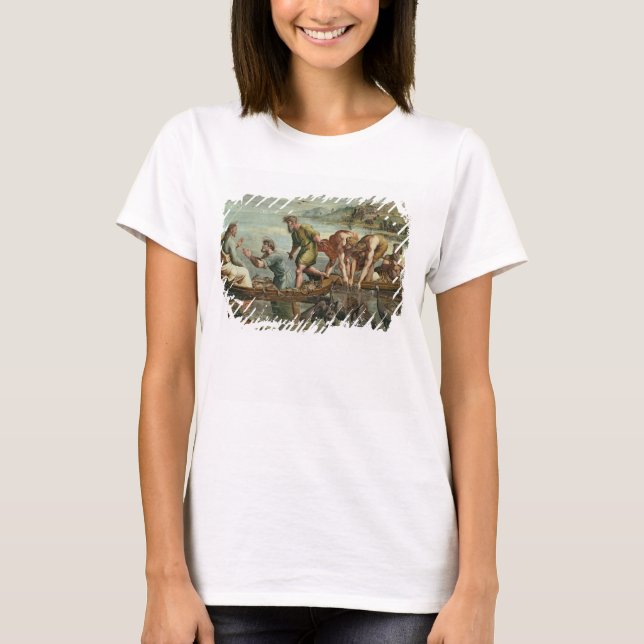The Miraculous Draught of Fishes (cartoon for the T-Shirt (Front)