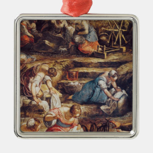 The Miraculous Fall of Manna Metal Tree Decoration