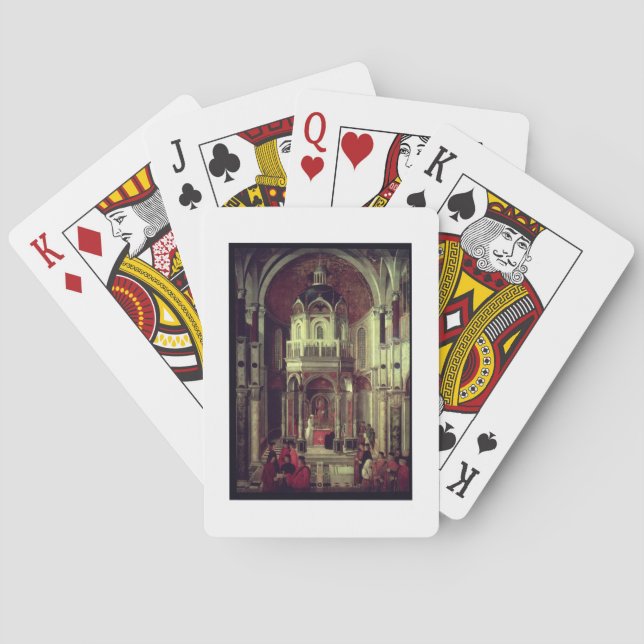 The Miraculous Healing of Pietro de' Ludovici, 150 Playing Cards (Back)