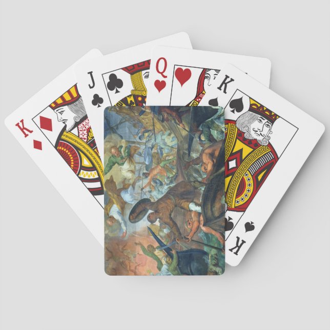 The Miraculous Intervention of SS Peter and Paul i Playing Cards (Back)