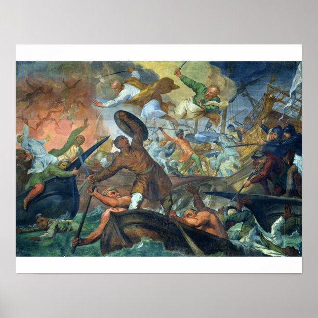 The Miraculous Intervention of SS Peter and Paul i Poster (Front)