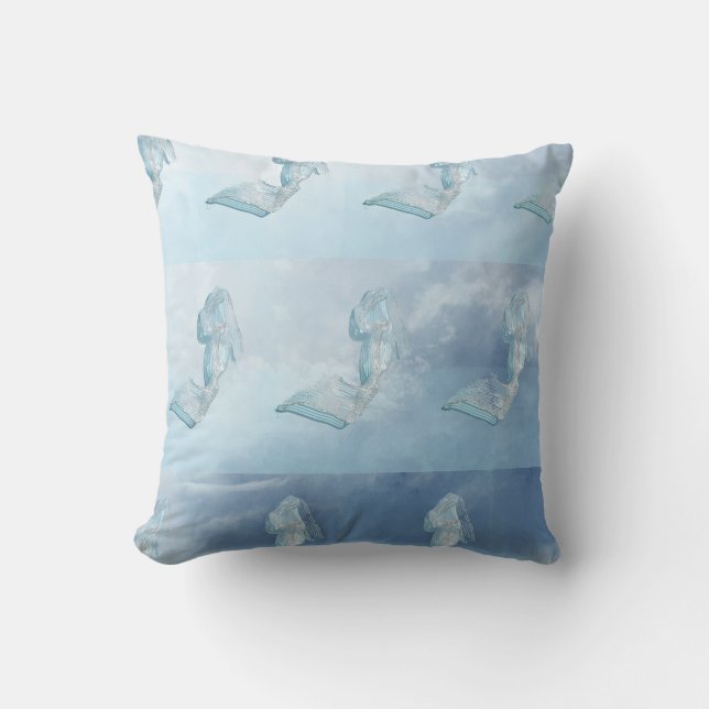 The Miraculous Ribbon of Our Lady Cushion (Front)