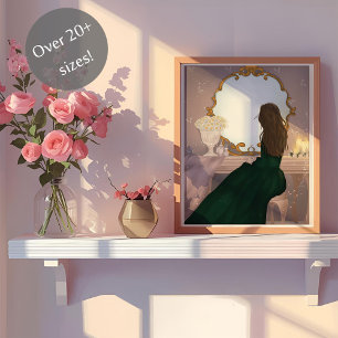 The Mirror II - Sitting in Piece Poster