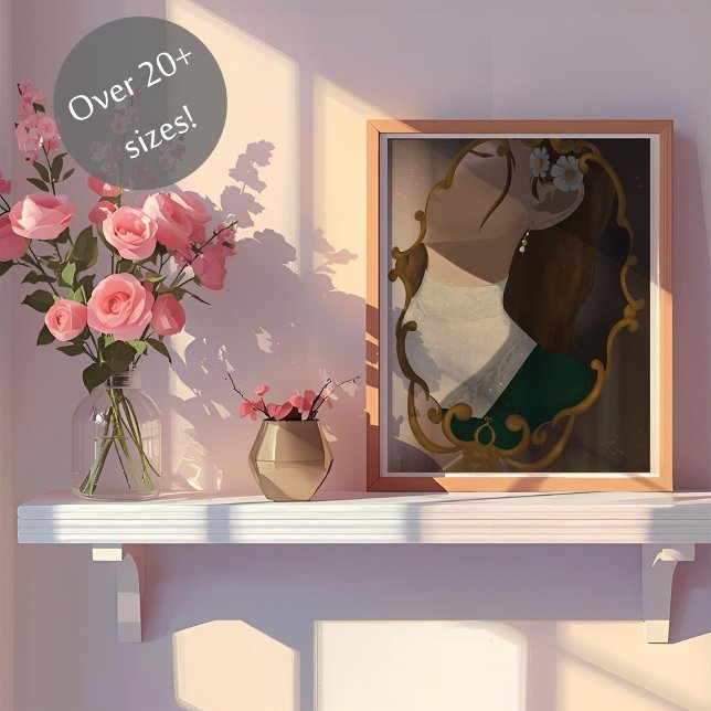 The Mirror III - A Girl Half Hidden Poster (Creator Uploaded)