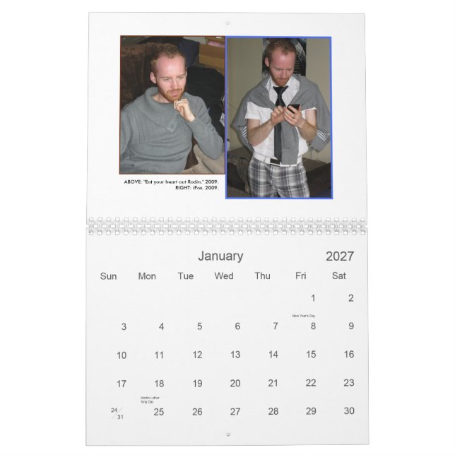 the misadventures of Rugged Fox 2010 Calendar (Jan 2027)