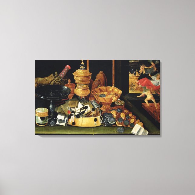 The Miser's Treasure Canvas Print (Front)