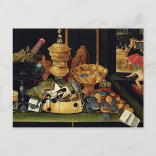 The Miser's Treasure Postcard