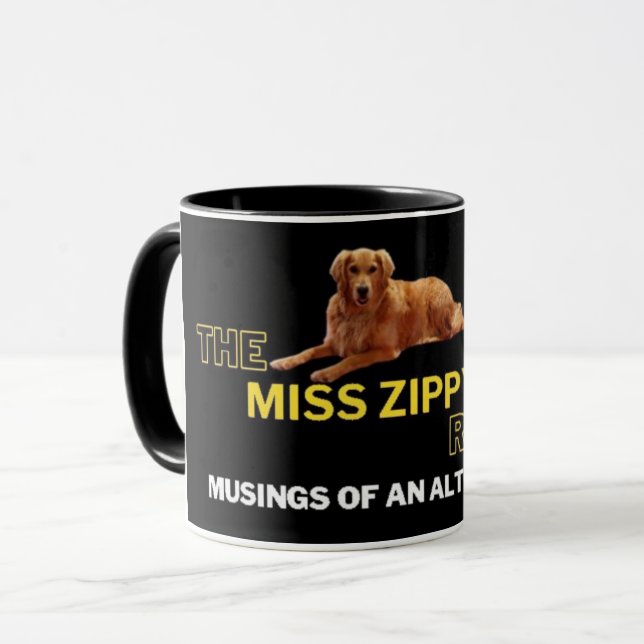 The Miss Zippy Report Mug (Front Left)