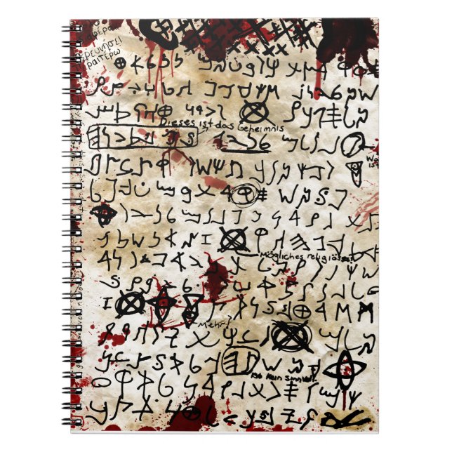 The Missing Page Notebook (Front)