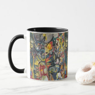 The Mission Abstract Jeff Hankamer Artjunkhaus Art Mug