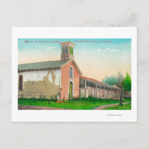 The Mission San Francisco de Solano Postcard