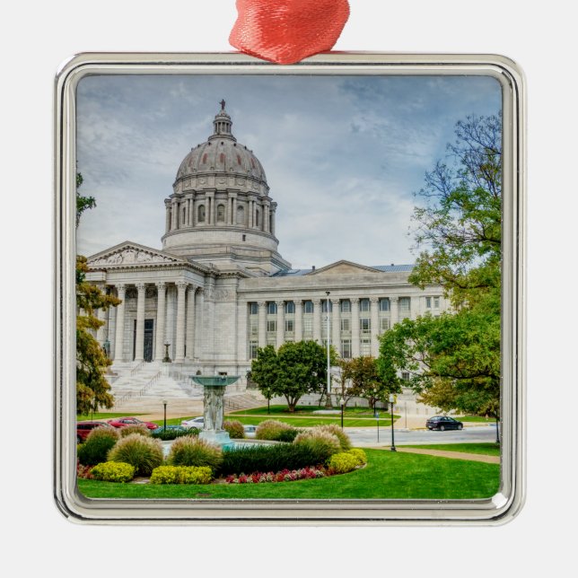 The Missouri Capitol Metal Tree Decoration (Front)