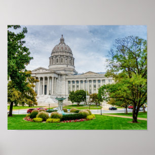 The Missouri Capitol Poster