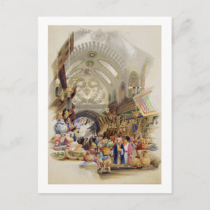 The Missr Tcharsky, or Egyptian Market, in Constan Postcard