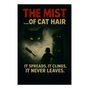 The Mist of Cat Hair Horror Parody  Poster