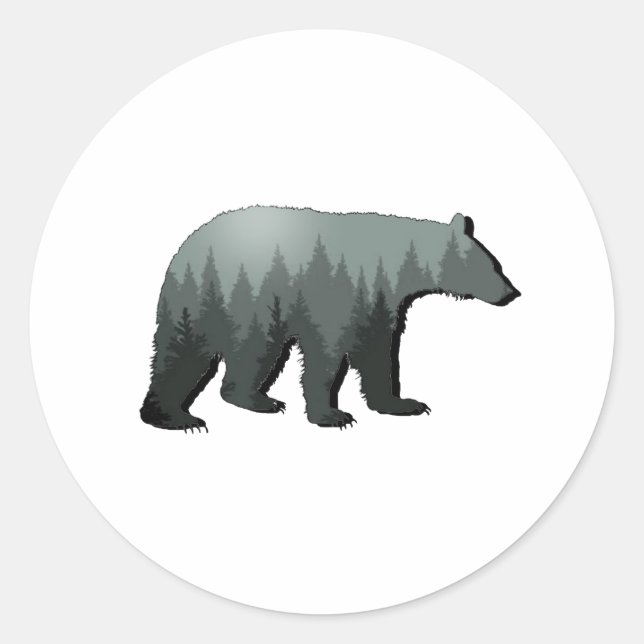 THE MISTY START CLASSIC ROUND STICKER (Front)