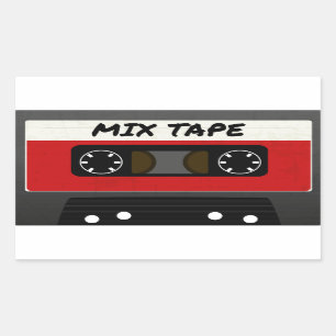 The Mix Tape Rectangular Sticker