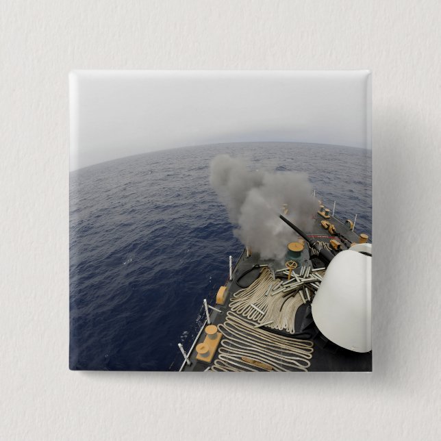 The MK-75 76mm cannon 15 Cm Square Badge (Front)