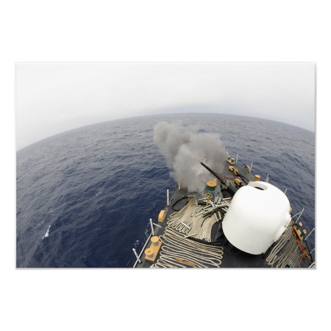 The MK-75 76mm cannon Photo Print (Front)