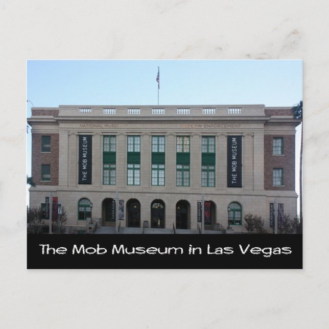 The Mob Museum in Las Vegas Postcard (Front)
