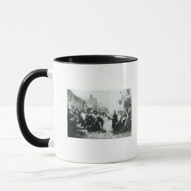 The Mobbing of John Wesley  at Wednesbury Mug (Left)