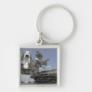 The mobile launcher platform is being moved key ring