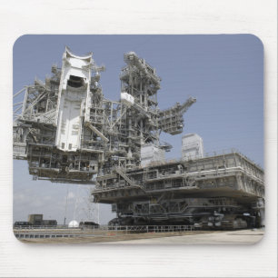 The mobile launcher platform is being moved mouse mat