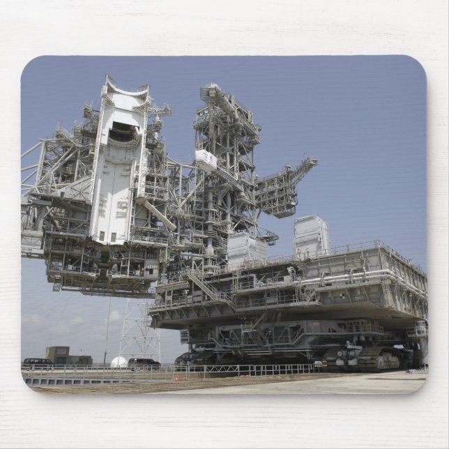 The mobile launcher platform is being moved mouse mat (Front)