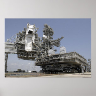 The mobile launcher platform is being moved poster