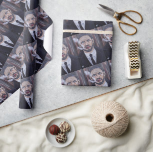 The Mobster Painting by Alfred Fox Wrapping Paper