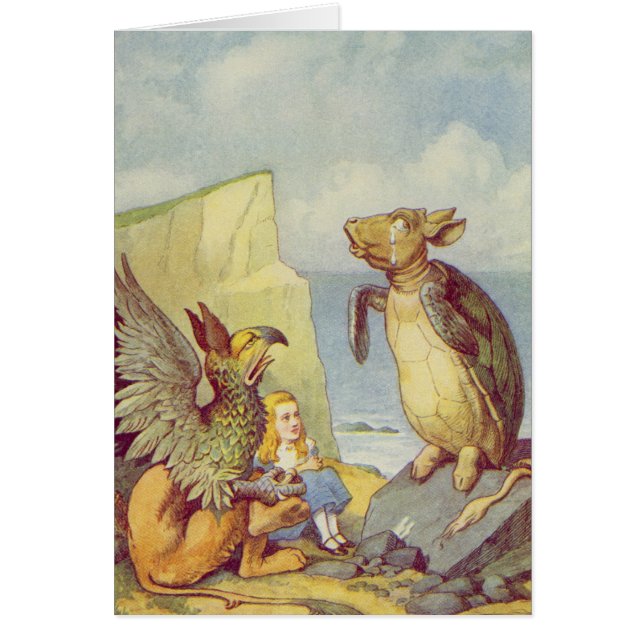 The Mock Turtle and the Gryphon (Front)