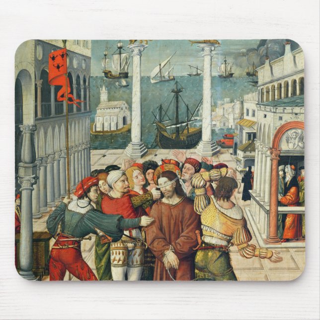 The Mocking of Christ Mouse Mat (Front)