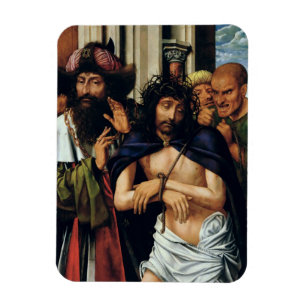 The Mocking of Christ (oil on panel) (see 165461 f Magnet