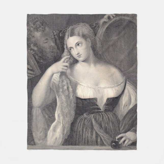 The Model Fleece Blanket (Front)