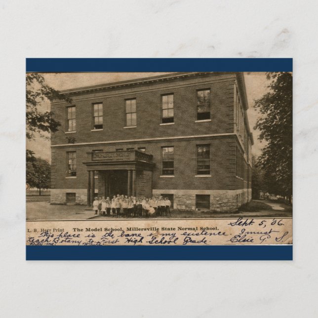 The Model School 1906, Millersville State College Postcard (Front)