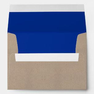 The Modern Blue Bunting Wedding Collection Envelope
