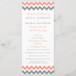 The Modern Chevron Wedding Collection- Pink & Grey Programme<br><div class="desc">Simple yet elegant, the modern chevron wedding collection is a stunning design featuring a lovely zig-zag print in a pink, grey and white colour, which is perfect for any modern wedding celebration. These programs can be personalised for your special occasion and would make the perfect order of service for your...</div>